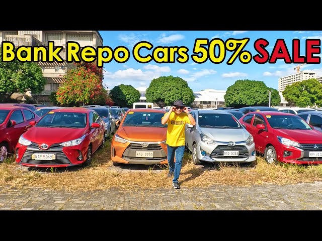 Bank Repossessed 50% off sedan pick-up van suv big Sale PS Bank & Security Bank Ph 100 + cars Sale