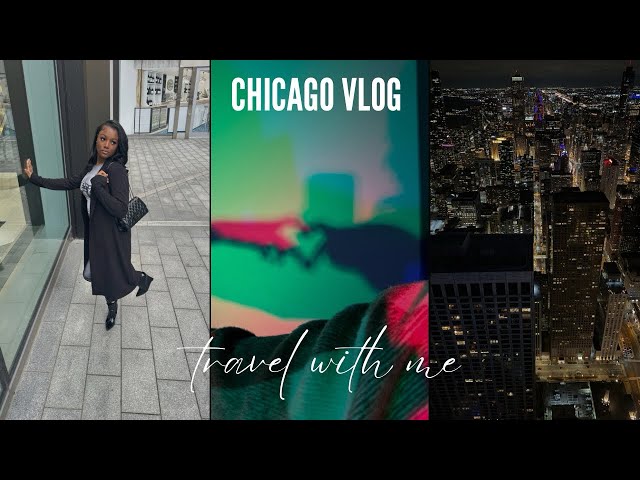 Travel Vlog: I took an SPONTANEOUS trip to Chicago