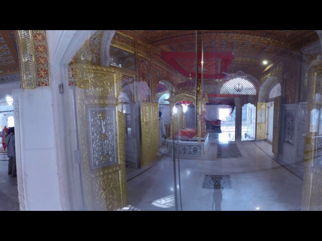 Guru Granth Sahib in Patna Sahib Gurudwara