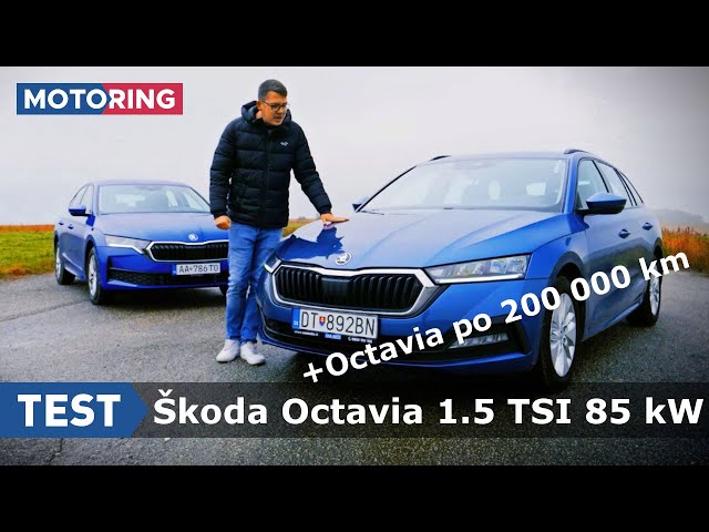 TEST | Škoda Octavia 1.5 TSI 85 kW + Ako jazdí Octavia po 200 000 km? | Motoring TA3