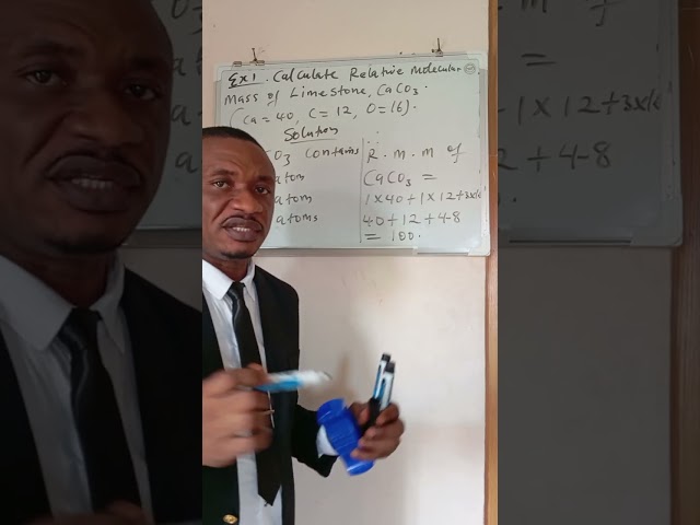 Calculation of Relative Molecular Mass