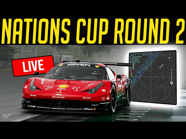 Gran Turismo 7: The Nations Cup Race 2 (Wet Weather at Red Bull Ring!)