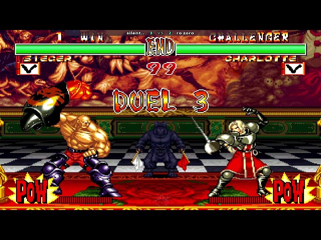 Samurai Shodown II ( silent.. Vs ro zoro ) || Play Date 19 Feb 25