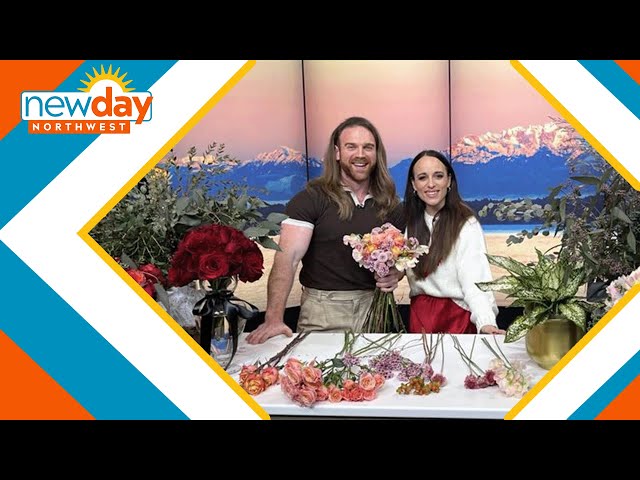 Valentine's Day flower tips from White Barn Décor - New Day NW