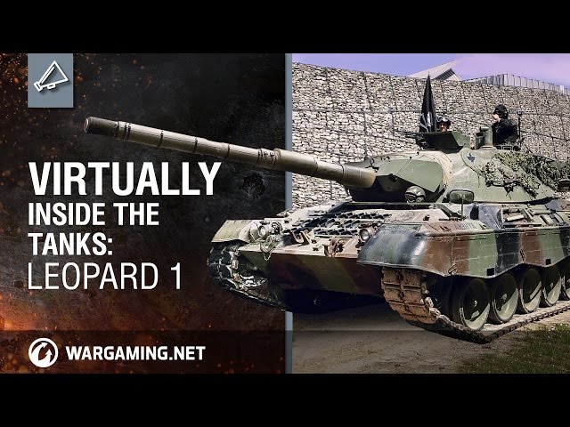 Virtually Inside the Tanks: Leopard 1 (360° Video)