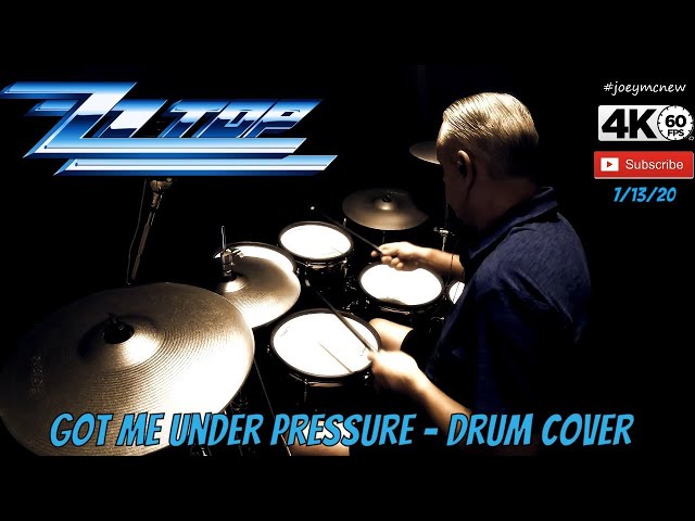 ZZ TOP - Got Me Under Pressure - Drum Cover