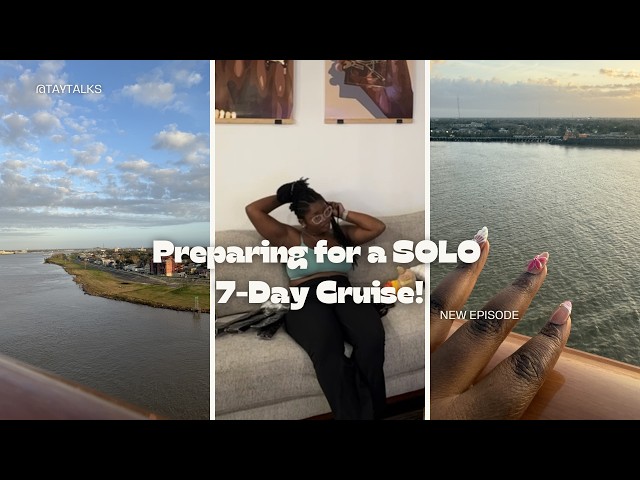 Cruisin' into the New Year 🛳 | Preparing for My First Solo Cruise