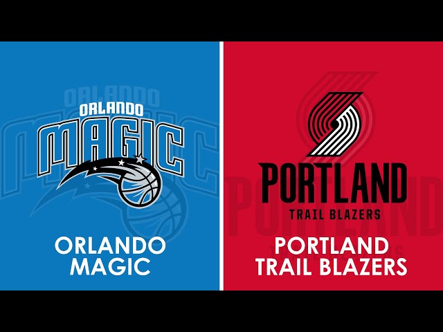 Orlando Magic vs Portland Trail Blazers NBA Live Scoreboard