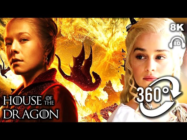 The Doom of Valyria | House of the Dragon & GOT Series | 360 VR Video | 8K Ambisonics