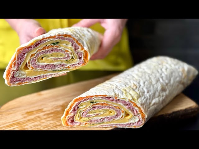 LAVASH BREAD WRAP | Tortilla lavash Appetizer