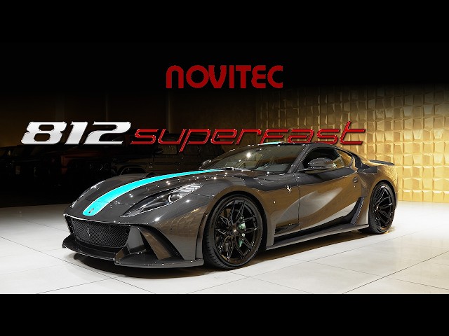 You've NEVER seen a Ferrari like this! 1of1 Full Carbon 812 N-Largo S by Novitec | 4K