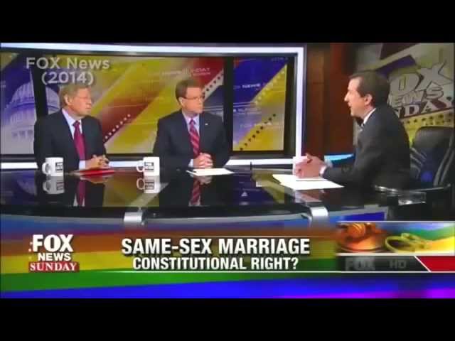 Gay Marriage on 25 Years of News Shows