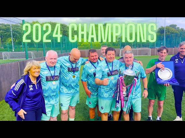 The 2024 over 50's Scottish Cup Winners Presentation - Walking Football Scotland