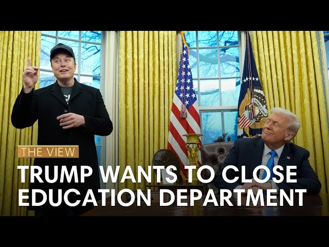 Trump Wants To Close Education Department