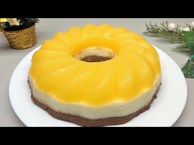 New homemade dessert in 5 minutes! Without baking and gelatine! No cream cheese! No cookies!