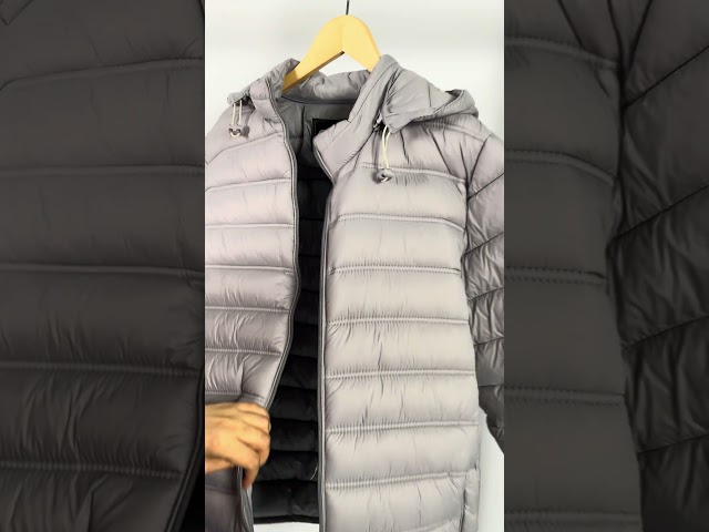 Men Puffer Jacket With Hood