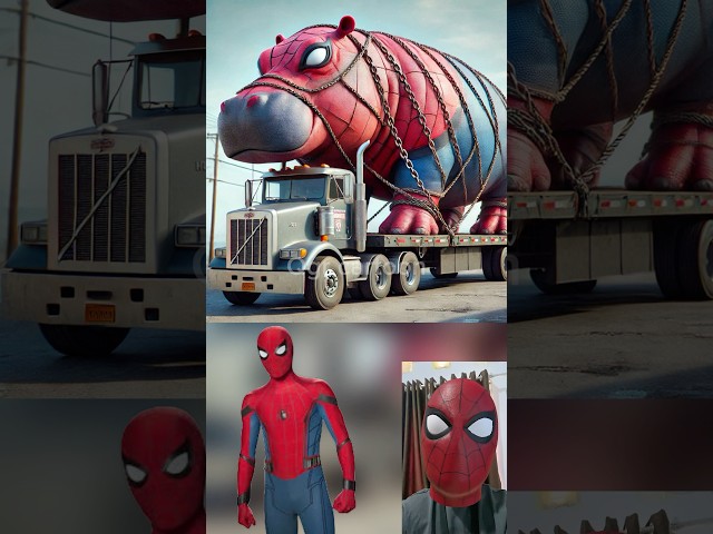 superheroes giant Hippopotamus evaluated😱Marvel&DC-All Characters#marvel #avengers#shorts#robot