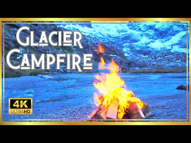 4K Campfire Ambience by Serene River – Ultimate Nature Relaxation Sounds