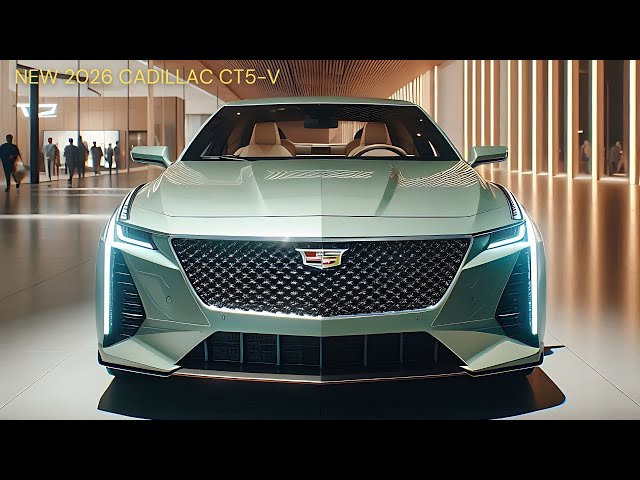 2026 Cadillac CT5-V – A New Era of Performance and Luxury!