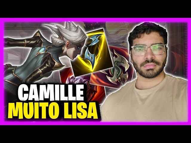 MINHA CAMILLE TÁ LISA DEMAIS | League of Legends | CAMILLE VS YORICK