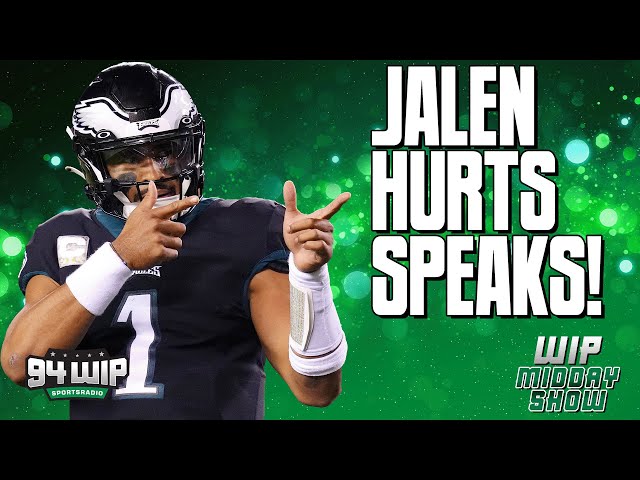 Live Reaction To Jalen Hurts's First Training Camp Press Conference