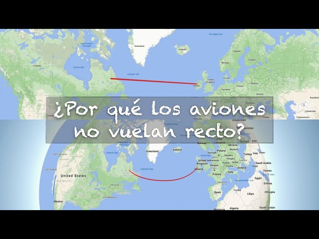 ¿Es la línea recta el camino más corto para los aviones? | 1Minute Aviation | One Air