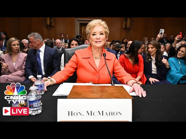 LIVE: Trump Education Pick Linda McMahon Grilled Over Dismantling The Education Department | N18G