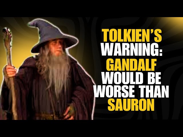 🔥 Gandalf Would Be WORSE Than Sauron? You Won’t Believe Tolkien’s Own Words! 😱