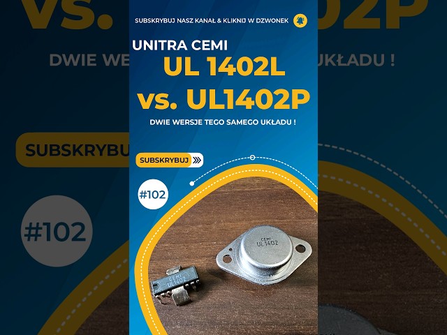 #Unitra Cemi UL1402L vs. UL1402P - ten sam wzmacniacz ale dwóch różnych obudowach [S/102]