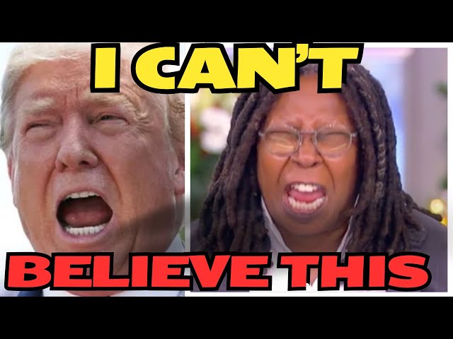 The View Whoopi CESSATION On Air Trump