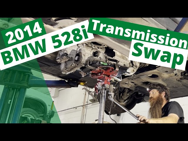 2014 BMW 528i Transmission Removal And Replacement! Out In 1 Hour!!!