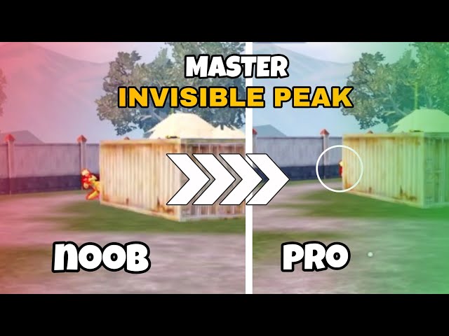 HOW TO DO PIXEL SMALL PEEK | MASTER SECRET PEAK SITTINGS🔥 | BGMI / PUBG MOBILE