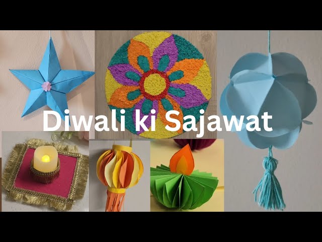 kuchh is tarah ghar ko jagamgaye is diwali |last minut diwali decoration