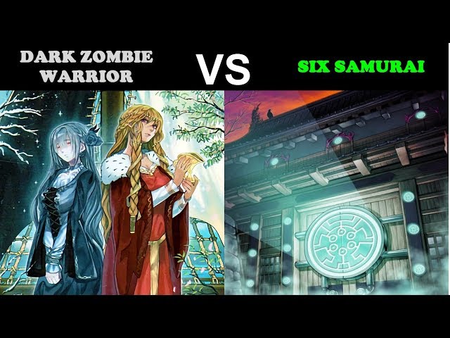 YuGiOh Duel - Dark Zombie Warrior vs Six Samurai