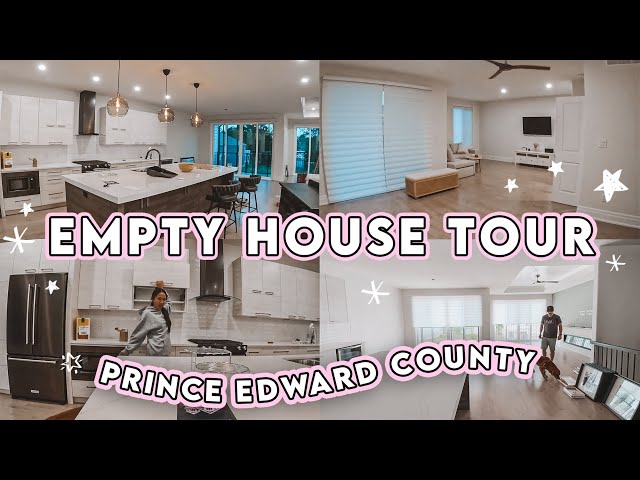 Empty House Tour Vlog 🏡 Moving to Prince Edward County, Ontario 💕