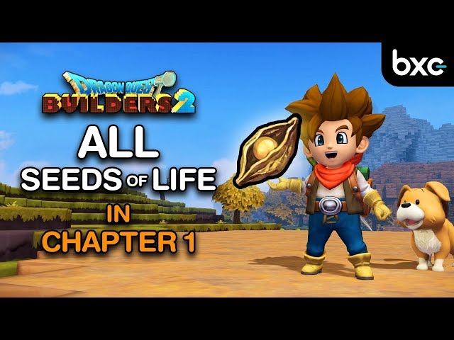 All Seeds of Life Locations in Chapter 1 | Furrowfield | Dragon Quest Builders 2