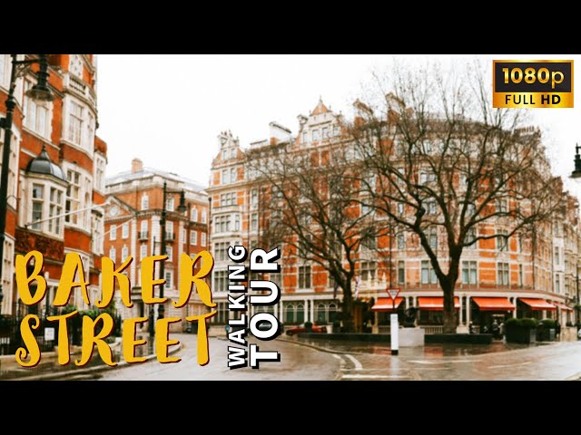 London Baker Street To Regent Park | Walking Tour United Kingdom #walkingtourlondon