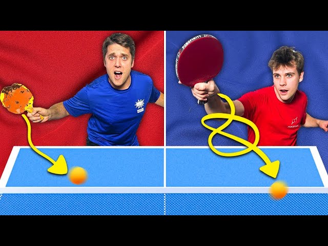 NOOB vs PRO Ping Pong! Ft. Pongfinity