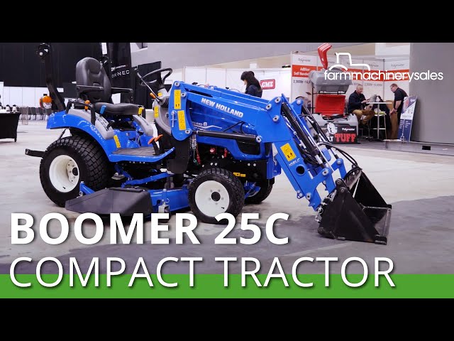 New Holland Boomer 25C compact tractor launched