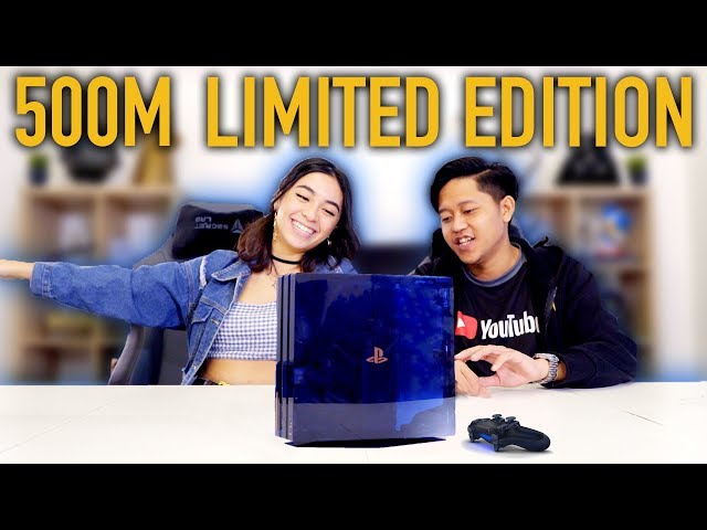 PS4 500 Million Limited Edition Unboxing (Only 50,000 sets in the world)