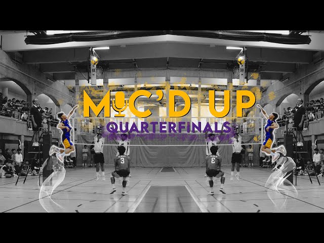 BOTH TEAMS WERE BOUNCING | Mic'd Up Volleyball | UFVAC Abraham Tournament | Quarterfinals