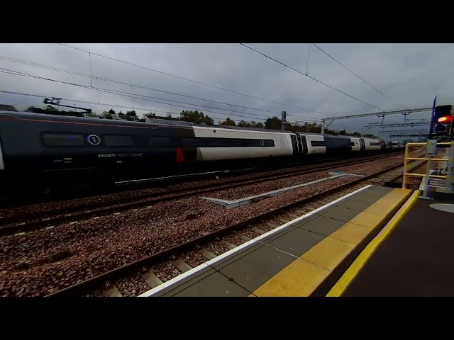 Pendolino train at Carstairs on 2024-10-06 at 16:44 in VR180