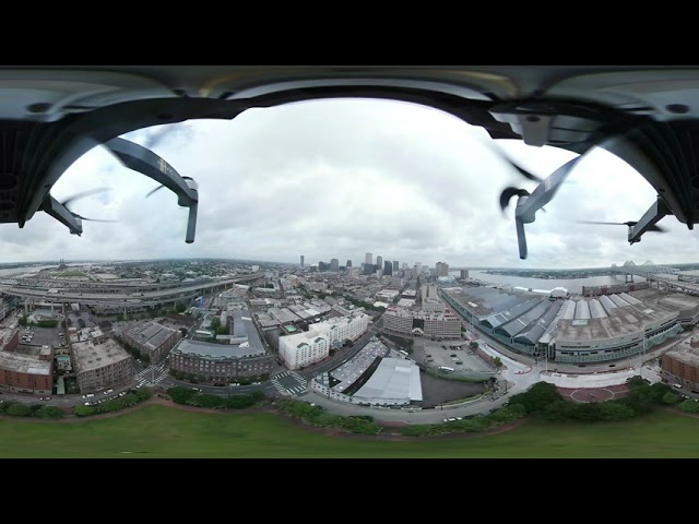 360° Drone Cityscape:  New Orleans