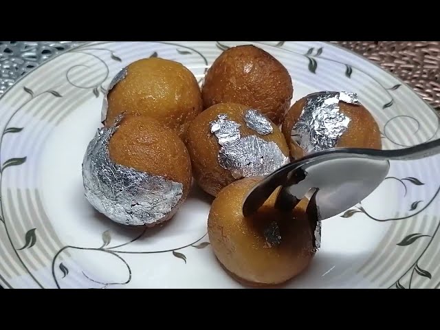 Easy Gulab jamun with Milk Powder Recipe by Food Qurest