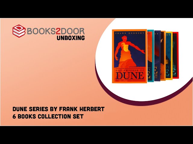 Dune Series By Frank Herbert 6 Books Collection Set at Books2door