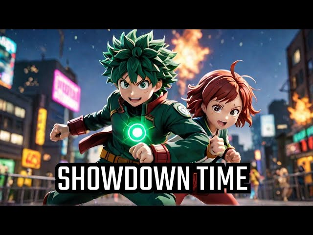 Vigilante Deku Takes on Ochako URAKA in EPIC Showdown My Hero One's Justice 2