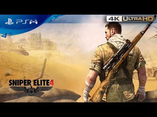 Sniper Elite 4 | BİTANTİ VİLLAGE | 4K Game Play