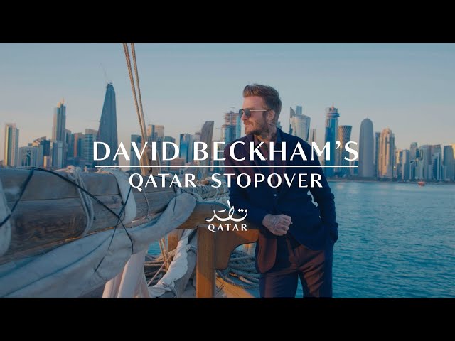 David Beckham's Qatar Stopover