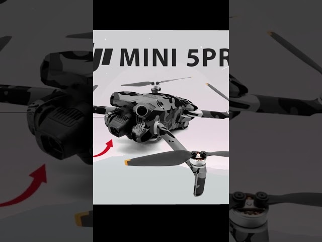 8K, 1-Inch Sensor & 45-Min Flight: DJI Mini 5 Pro Unveiled! 🎬