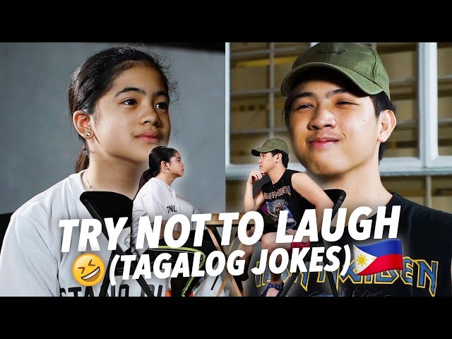 TAGALOG JOKES (Try Not To Laugh!!) | Ranz and Niana